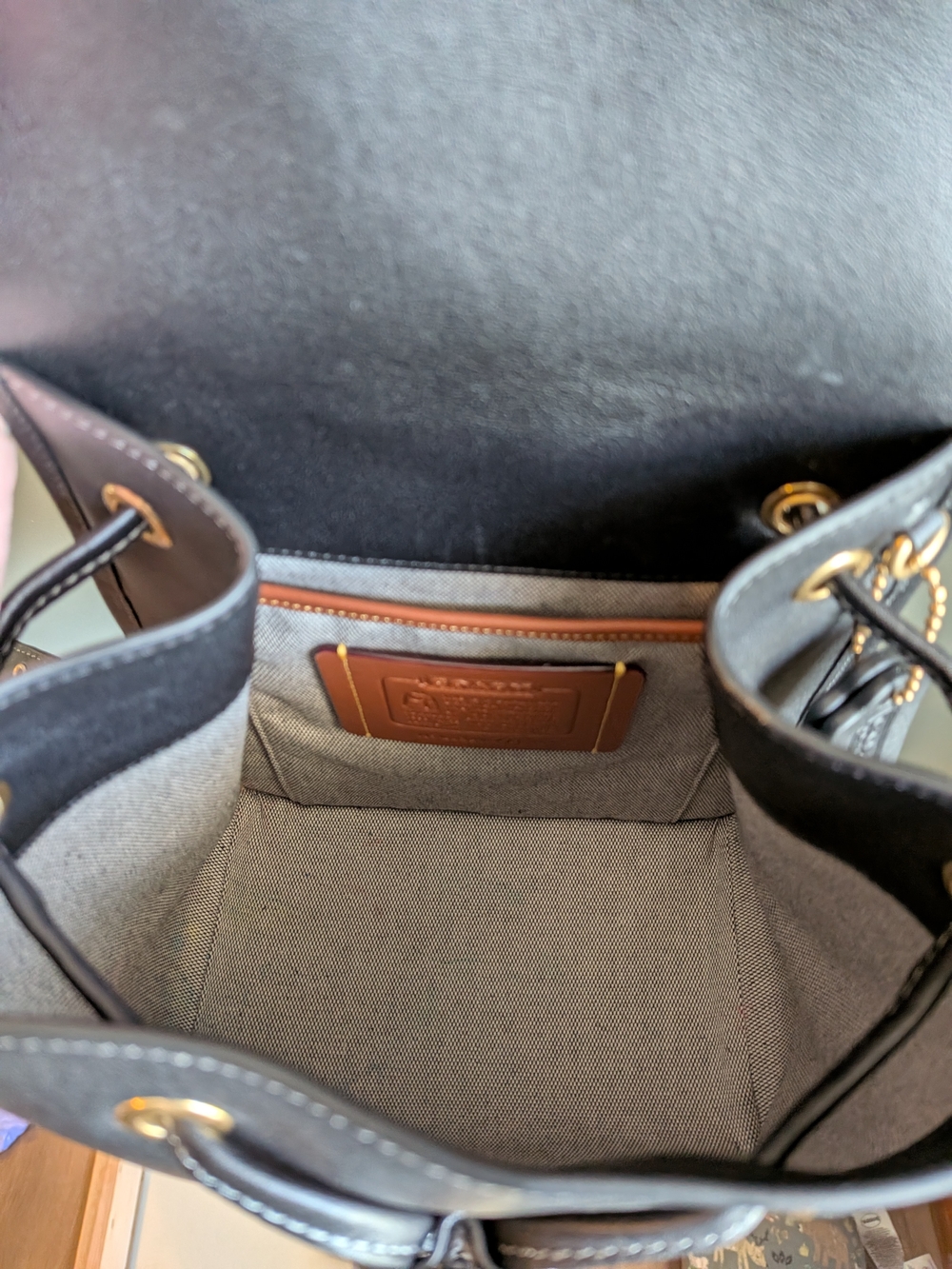 Coach Turnlock Backpack - Picture 8 of 14